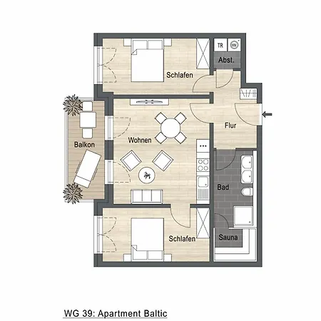 Exklusives Baltic Apartament *